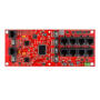 IPUPS‑16‑20‑H - Zestaw buforowy do 16 kamer IP, switch PoE z zasilaczem w obudowie - ATTE | 5902143690375