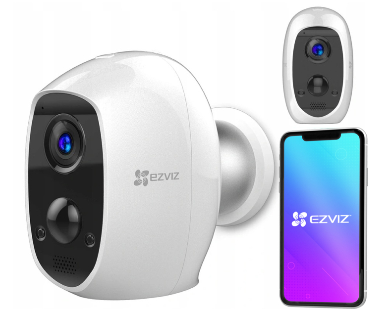 C3A - Kamera bezprzewodowa WiFi 2Mpx, Audio, Czujnik PIR - EZVIZ | 6941545600499