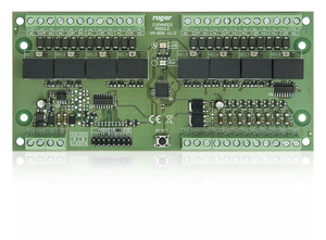 MCX8-BRD - Moduł elektroniczny ekspander we/wy, 8 wejść parametrycznych, 8 wyjść przekaźnikowych, RACS 5  - Roger | MCX8-BRD