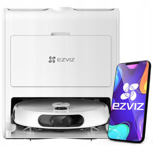 RS2 - Inteligentny robot sprzątający z funkcją zmywania, WiFi, LIDAR - EZVIZ | RS2
