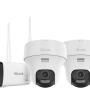 WIFIKIT-B4-4CH + 2x WIFICAM-T4 - Zestaw do monitoringu WiFi EasyLink, 2x Kamera tubowa 4Mpx + 2x Kamera obrotowa 4Mpx, Rejestrator NVS - HiLook by Hikvision | WIFIKIT-B4-4CH + 2x WIFICAM-T4