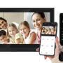 RM-T402HD BLACK/RC-411HD-CK - Zestaw wideodomofonowy z czytnikiem RFID oraz klawiaturą numeryczną, analogowy, 2Mpx, WiFi, LAN, microSD - Revizoom