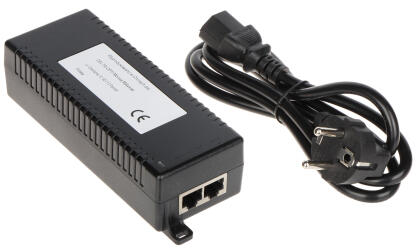 SPT-1G/1GP-30W/S - Zasilacz po skrętce - PoE 52 V DC 30 W