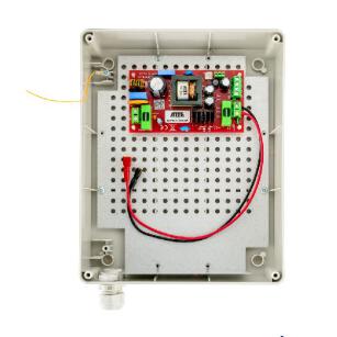 AUPS-70-120-L1 - Zasilacz buforowy impulsowy 230VAC - 12VDC, 6A, 72W w obudowie zewnętrznej IP56 z miejscem na akumulator 7Ah - ATTE | 5902143690979