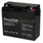 PM 12180 - Akumulator PowerMAX 18Ah 12V - MaxBat