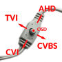 BCS-DMQ4200IR3 - Kamera kopułkowa 2.0 Mpix AHD / CVI / TVI / CVBS 2.8-12mm IR 30m - BCS