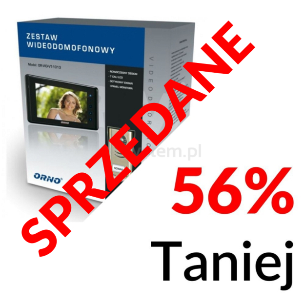 OR-VID-VT-1013 - Zestaw wideodomofonowy kolorowy 7