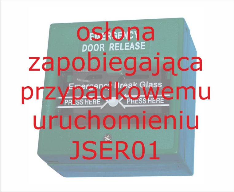JSER01/o Osłona do przycisku ewakuacyjnego