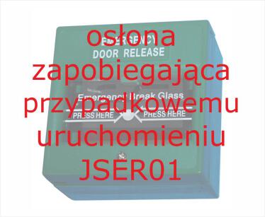 JSER01/o Osłona do przycisku ewakuacyjnego