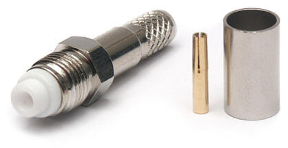 Gniazdo FME zagniatane na przewód H-155, Tri-Lan 240