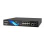 BCS-B-SP08G-2SFP-M - Switch zarządzalny 10-portowy gigabitowy - BCS Basic - 2