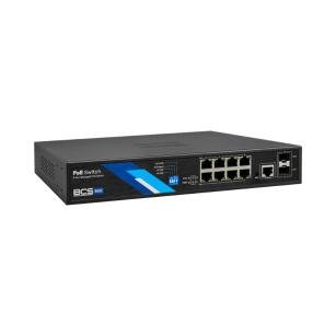 BCS-B-SP08G-2SFP-M - Switch zarządzalny 10-portowy gigabitowy - BCS Basic | BCS-B-SP08G-2SFP-M