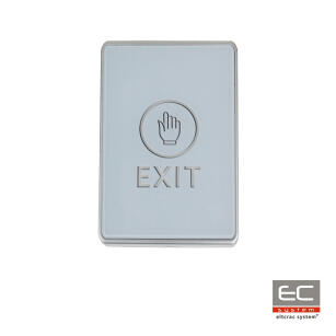 PW-C3 - Przycisk wyjścia z napisem "EXIT", wykonany z tworzywa sztucznego - ALIQUAM