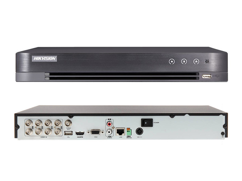 DS-7208HQHI-K2(S) - Rejestrator hybrydowy 1080P, 8-kanałowy, 4w1 - HIKVISION | 6954273642143