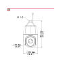 BCS-P-5692RSAI - Kamera szybkoobrotowa IP 12Mpx, 6.5-143mm, IR250m, microSD - BCS POINT | BCS-P-5692RSAI