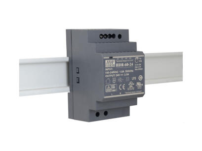 HDR-100-24 - Zasilacz na szynę DIN 24V, 3.83A, zabezpieczenia SCP, OLP, OVP - MEAN WELL | HDR-100-24