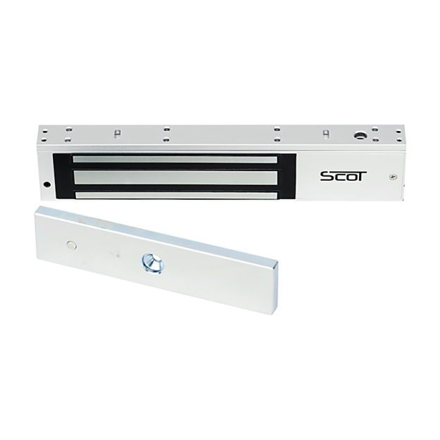 EL-800TSL2 - Zwora elektromagnetyczna 350kg z sygnalizacją i zwłoką czasową - SCOT | EL-800TSL2
