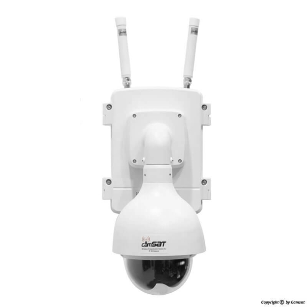 iCAM-MobileHD Gold-20D - Bezprzewodowa kamera 2.0 Mpix IP dla monitoringu miejskiego + akumulator - Camsat