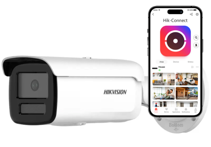 DS-2CD2T47G2H-LI - Kamera tubowa IP, 4MPx, 2.8mm, ColorVu, Smart Hybrid Light 60m - Hikvision | 6942160415772