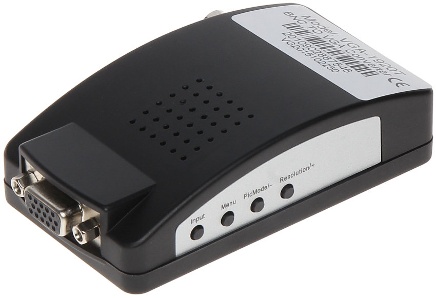 VGA-1920T - Konwerter Composite Video lub S-Video na VGA | VGA-1920T