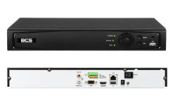 BCS-V-NVR0401A-4KE - Rejestrator IP 4-kanałowy, do 8Mpx, H.265+, 1x HDD, I/O 4/2 - BCS View | BCS-V-NVR0401A-4KE