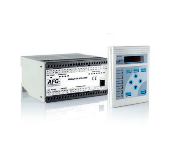 RS485-MODBUS / RS232-PC - Konwerter RS 485-ModBus RTU/RS 232-PC bez optoizolacji, moduł komunikacyjny dla sterowników serii AFG-3000 i AFG-3100 + program wizualizacji pod Windows - AFG | RS485-MODBUS/RS232-PC