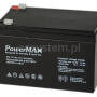 PM 12120 - Akumulator PowerMAX 12Ah 12V - MaxBat