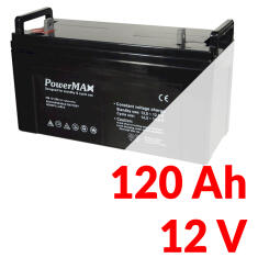 PM 121200 - Akumulator PowerMax 120Ah 12V - MaxBat | PM 121200