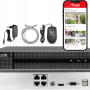 Zestaw do Monitoringu IP 4Mpx, 1 Kamera IPC-B140HA-LUC Smart Hybrid Light, PoE - HiLook by Hikvision