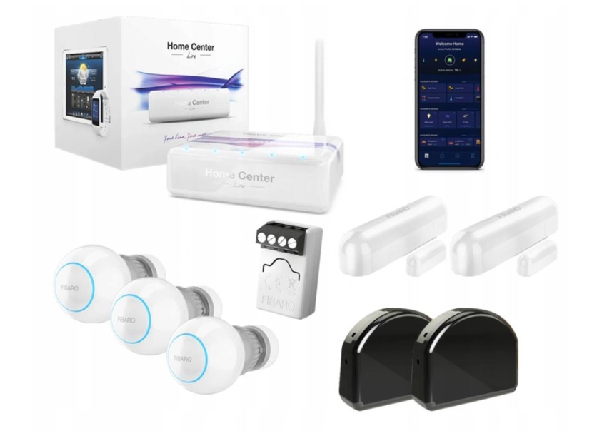 Zestaw Fibaro: rolety + okna + ogrzewanie - FIBARO | 5904035371713