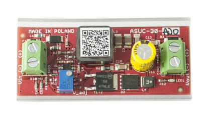 ASUC-30-AD0-OF / ASUC30/ADJ - Przetwornica DC/DC podnosząca napięcie nieizolowana 10-30VDC, 30W - Atte | 5902143690757
