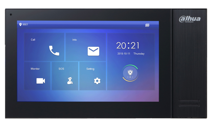VTH2421FB-P - Monitor do wideodomofonu IP, 7