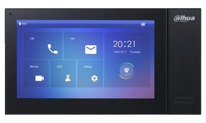 VTH2421FB-P - Monitor do wideodomofonu IP, 7" TFT LCD - Dahua | 6939554972485