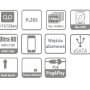 BCS-NVR1604-4K-P - Rejestrator 16-kanałowy 12 Mpix 4K IP PoE - BCS