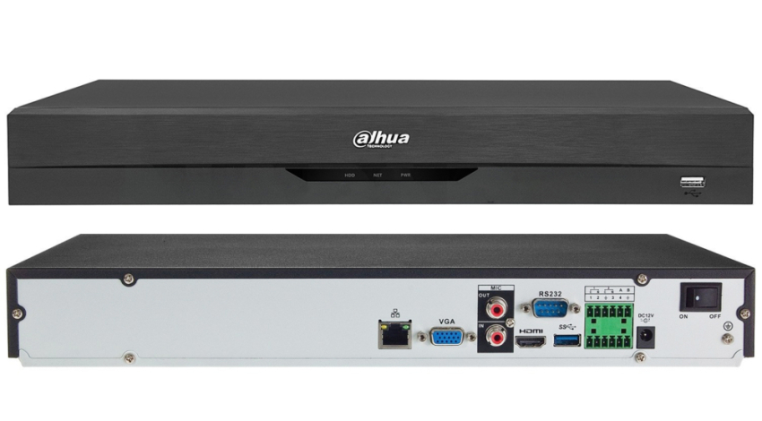 NVR5216-EI2 - Rejestrator IP 16-kanałowy, do 32Mpx, 2xHDD, WizSense PRO AI - Dahua | 6937552407701