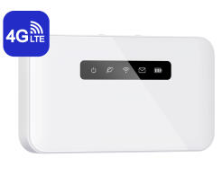 SF-MIFI-4G-UPS - Miniaturowy router 4G/LTE, WiFi, 1x RJ45, akumulator 2600mAh - Safire | SF-MIFI-4G-UPS