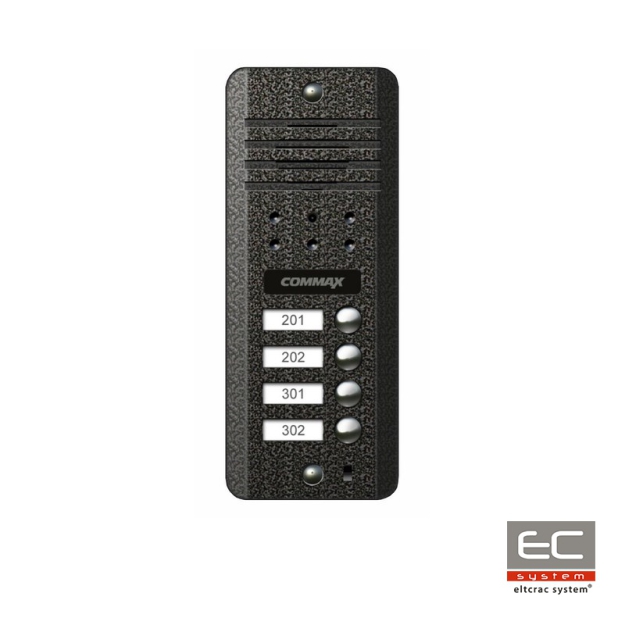 DRC-4DC(G) - Kamera 4-abonentowa natynkowa z ukrytą optyką Pin-hole - COMMAX | DRC-4DC(G)