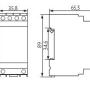 BT-8 - Transformator dzwonkowy 230/24-12-8V - KANLUX