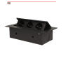 OR-AE-1371 - Gniazda wpuszczone w blat z płaskim rantem, 3x2P+Z - ORNO - 2