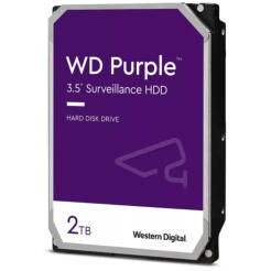 WD23PURZ - Dysk twardy 3,5'' HDD 2TB Purple, dedykowany do CCTV  - Western Digital | 0718037856742