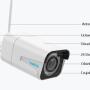 RLC-511W - Kamera WiFi, IP, 5Mpx, Mikrofon, IP66 - Reolink