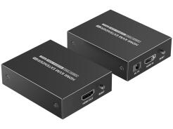 HDMI-EXT-4K30-KVM40 - Extender HDMI + USB, do 70m, do 4K | HDMI-EXT-4K30-KVM40