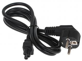 Przewód sieciowy - gniazdo C5 (koniczynka) / zasilanie - długość 1.4m