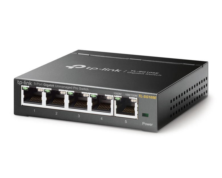 TL-SG105E - Switch Unmanaged Pro, 5 portów gigabitowych - TP-LINK | 6935364022037