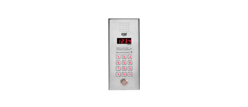 1062/105VD - Panel cyfrowy z czytnikiem pastylek Dallas Basic Vertical Miwi-Urmet | 1062/105VD