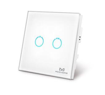 MH-S312 - Dotykowy przełącznik dwuprzyciskowy, Switch - MCOHome | 4251295700779