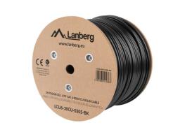 Kabel LAN kategorii 6 UTP (nieekranowany), zewnętrzny, żelowany - Lanberg | LCU6-30CU-0305-BK