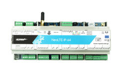 NeoLTE-IP-64-PS-D12M - Centrala alarmowa z komunikacją GSM / LTE / WIFI na szynę DIN  - ROPAM | NeoLTE-IP-64-PS-D12M