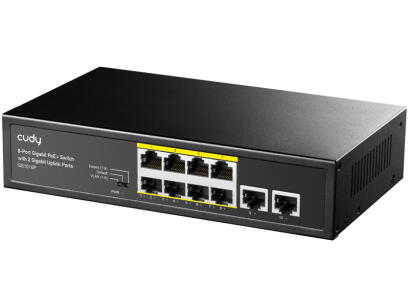 GS1010P - Switch PoE 8+2 10/100/1000Mbps, 8x PoE+, 120W - Cudy | GS1010P