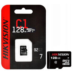 HS-TF-C1/128 - Karta pamięci microSD 128GB, 92Mb/s - Hikvision / HIKSEMI | HS-TF-C1/128